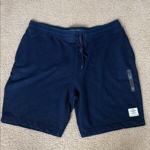 Tommy Hilfiger Men's Navy Drawstring Athletic Shorts